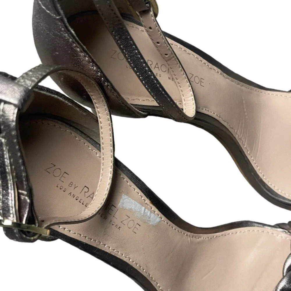 Rachel Zoe Ella Two-Piece Dress Sandals In Rose Gold Size 7M NWOB